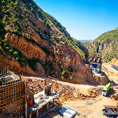 600 TPH সমষ্টির জন্য দক্ষ চুনাপাথর নিষ্পেষণ সিস্টেম